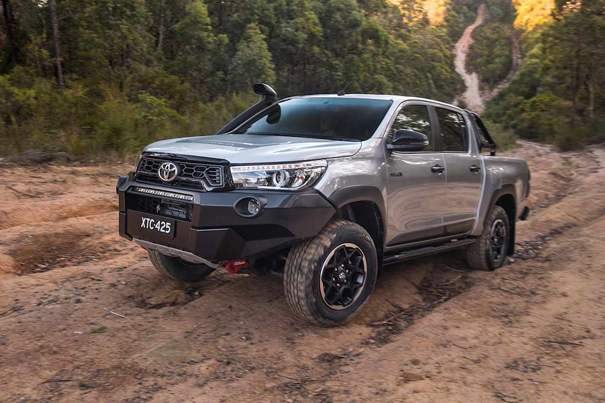 The Toyota HiLux has solid off-road credentials.